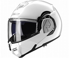 překlápěcí helma Advant solid bílá