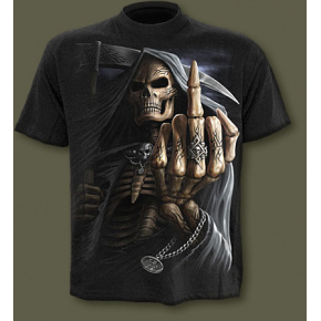tričko s motivem Bone Finger