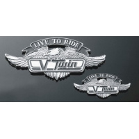 Emblém samolepící LIVE TO RIDE