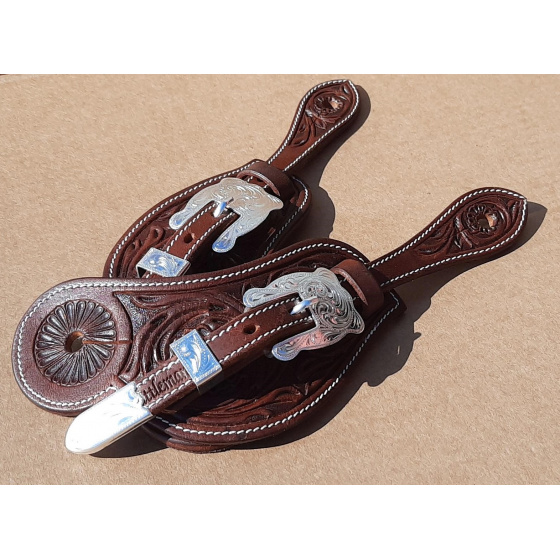 westernové řemínky k ostruhám GVR 310FG