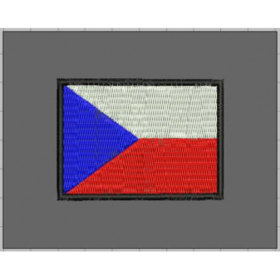 nášivka česká vlajka