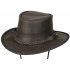 kožený klobouk Saddler