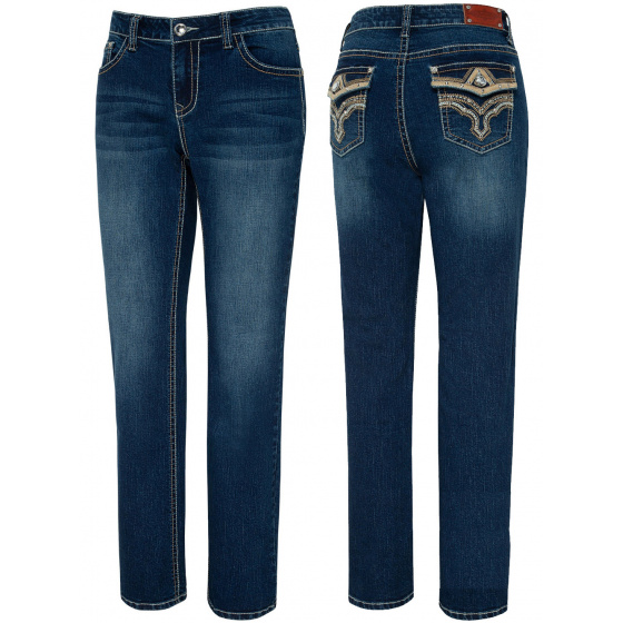 stylové dámské jeansy Diamond