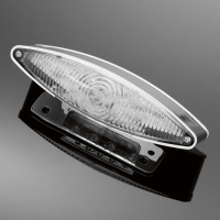 Koncové světlo s osvětlením TechGlide na rámeček ""Radius""