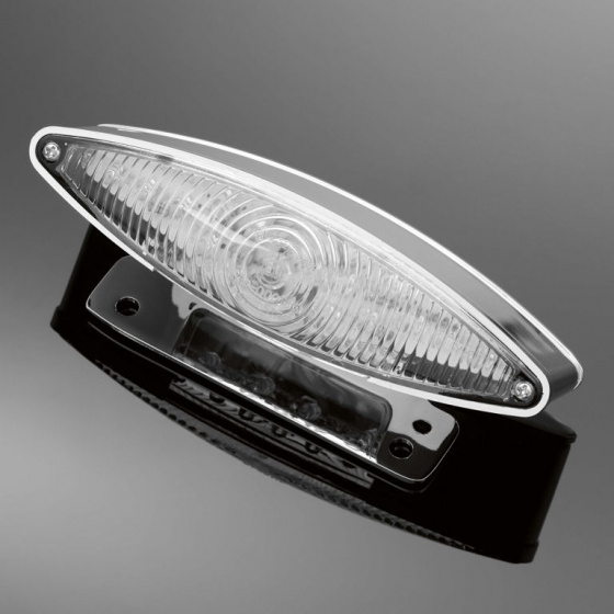 Koncové světlo s osvětlením TechGlide na rámeček ""Radius""