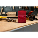 zapalovač Zippo Stamped Heart