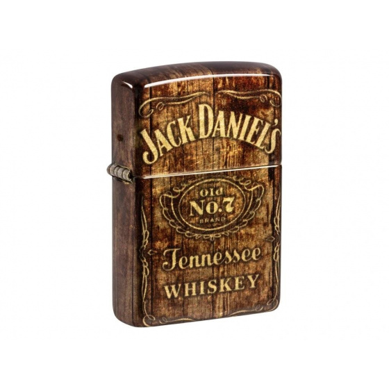 zapalovač Zippo Jack Daniels tumbled brass
