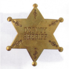 sheriffská hvězda DEPUTY SHERIFF