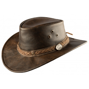 australský kožený klobouk CooRoo