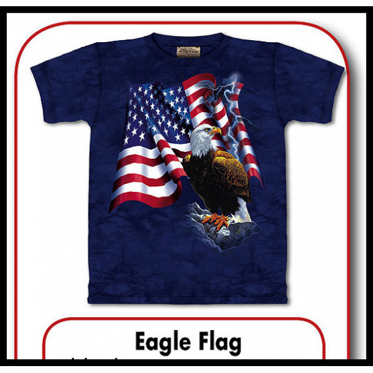 tričko s motivem Eagle Flag