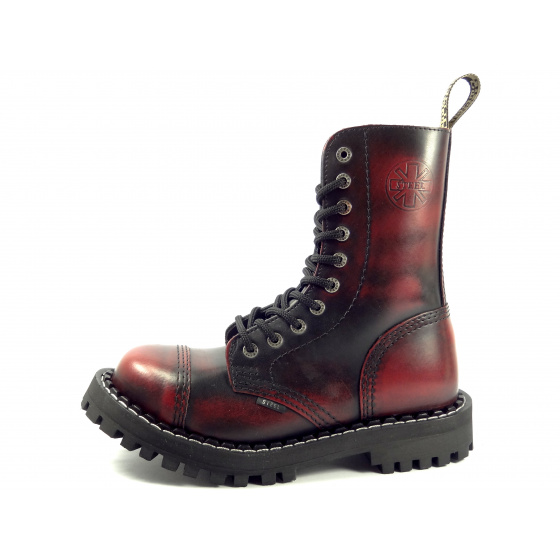 boty Steel 10 dírkové