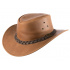 australský kožený klobouk Wigan