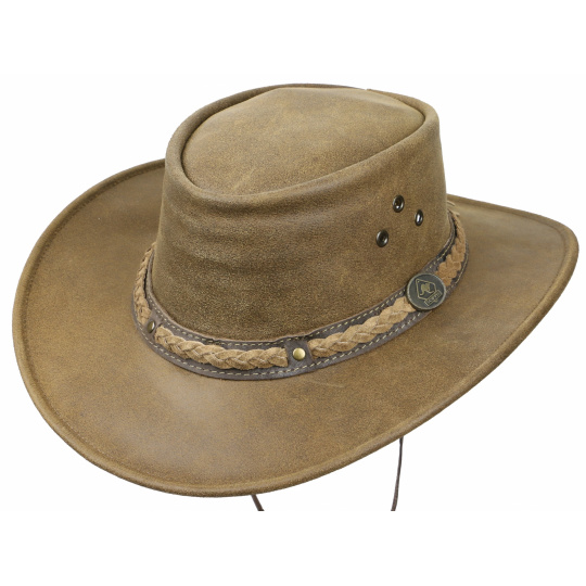 kožený klobouk Townsville
