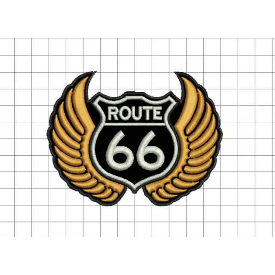 nášivka route křídla