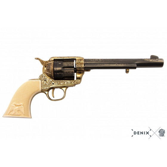 Colt US cavalerie, zdobený