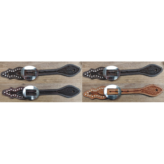 westernové řemínky k ostruhám GVR 314RBWH