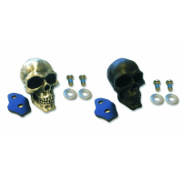 soška na blatník Lebka