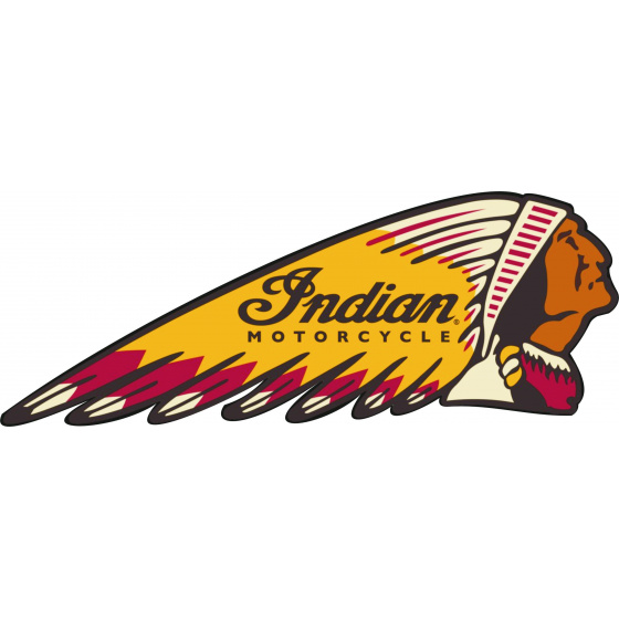 nášivka Indian motorcycle hlava