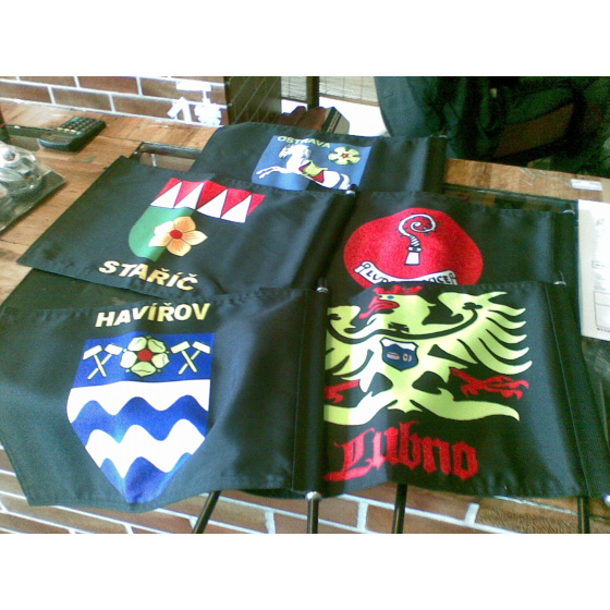 Vlaječka V40 znak města, obce