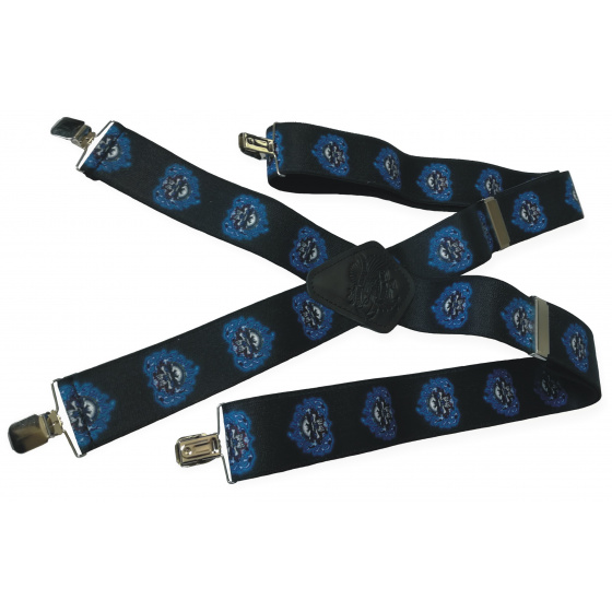 Kšandy 028 lebka s plameny