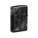 zapalovač Zippo Armor Skull Collage