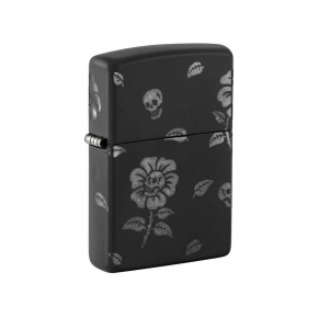 zapalovač Zippo Flower Skulls