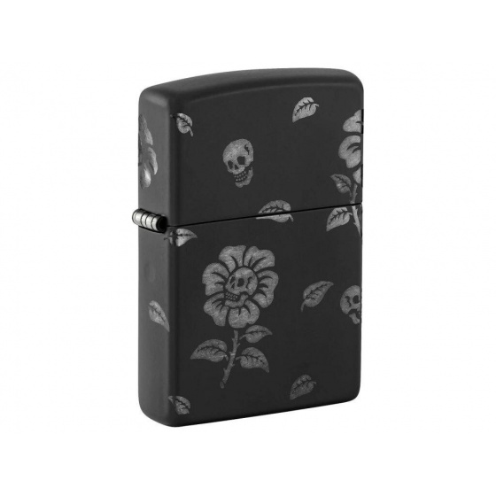 zapalovač Zippo Flower Skulls