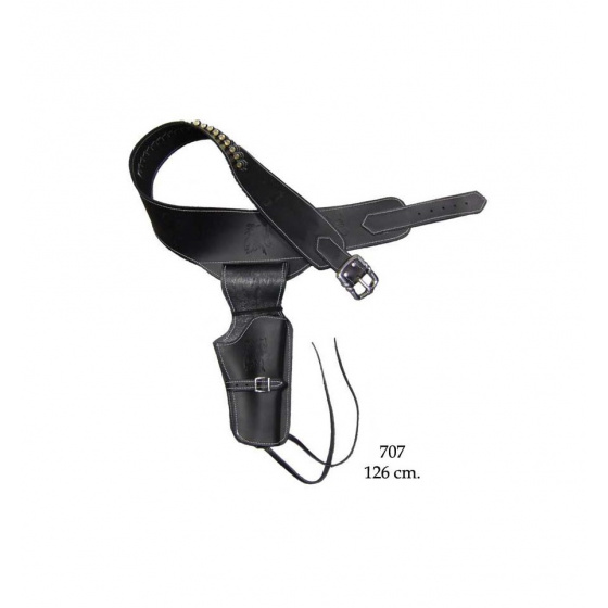 Westernový opasek s pouzdrem - holster