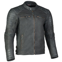 pánská kožená moto bunda Hurricane