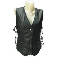 Kožená vesta dámská VD-1