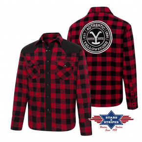 pánská westernová košile Yellowstone Authentic