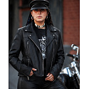 bunda dámská F-D1 kožená na chopper