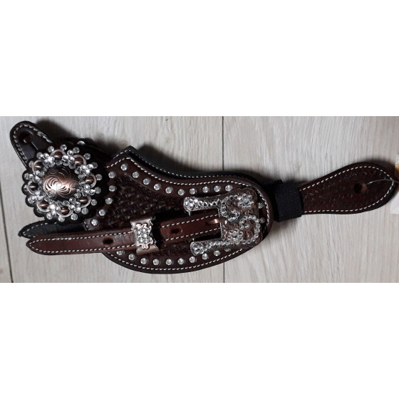 westernové řemínky k ostruhám GVR 109RBCW