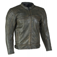 kožená moto bunda Peet