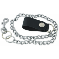 Řetízek na upevnění peněženky apod.