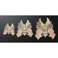 Emblém samolepící EAGLE USA FLAG