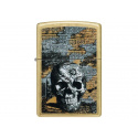 zapalovač Zippo Floral Skull