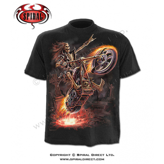dětské tričko s motivem Hell Rider dětské tričko s motivem Hell Rider