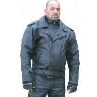 bunda F-K kožená na chopper