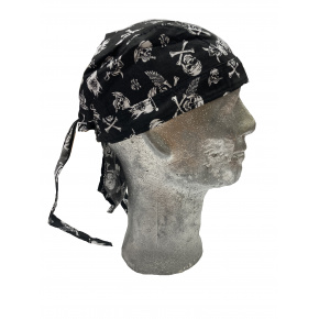 šátek na hlavu (čepička) lebky pirát
