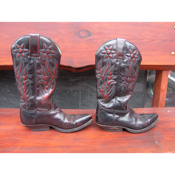 vysoké westernové boty zn. Sendra