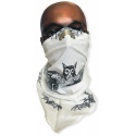 šátek na nos netopýr bílý