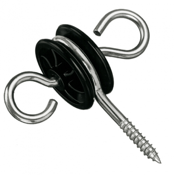 Izolátor pro el. ohradníky koncový k brance s vrutem