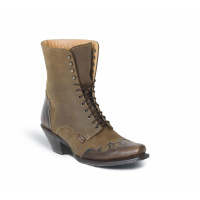 dámské šněrovací westernové boty WBL-31