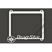 rámeček na SPZ DragStar