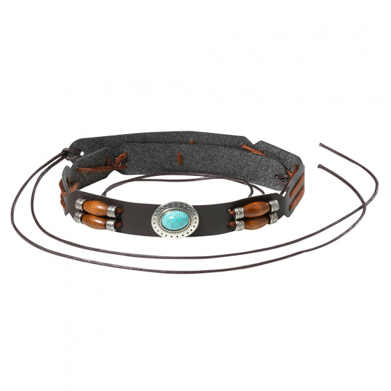 ozdobný řemínek na klobouk HB-49