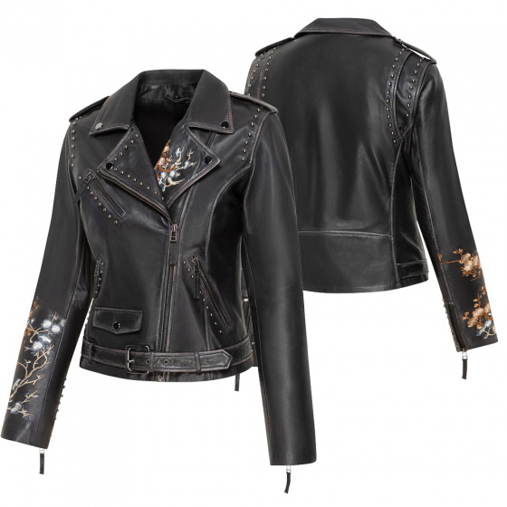 dámská kožená bunda Mabel