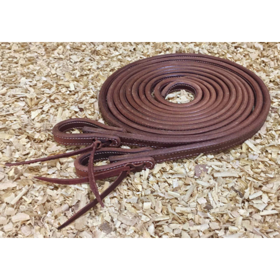 westernové kožené otěže Cattleman´s zdvojené