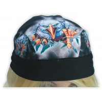 šátek na hlavu (čepička) orel+blesky