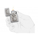zapalovač Zippo Skull with Brain Surprise